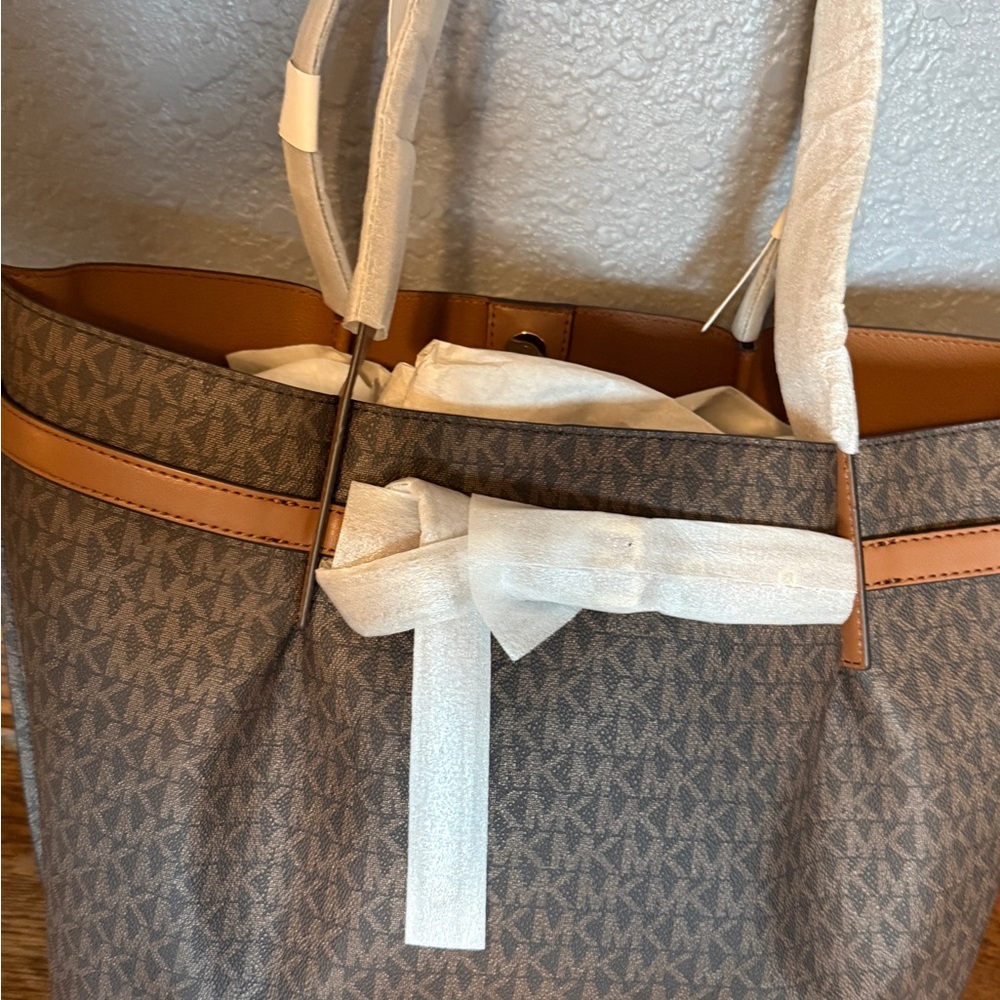 Michael Kors Brown Tote Bag